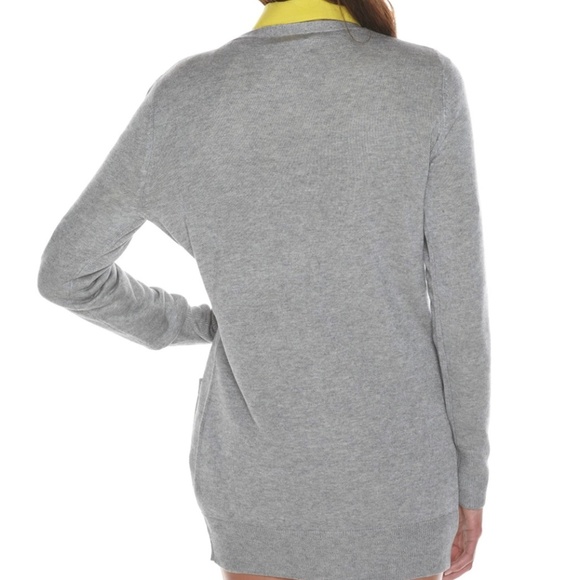 ERIN by Erin Fetherston |  Oversized Cardigan | Heather Grey | Small - Picture 4 of 8